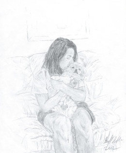 Lady and Her Dog