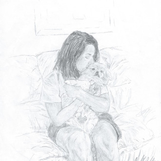 Lady and Her Dog